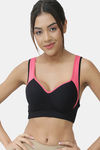 Lady Lyka Cotton Padded Sports Bra (Pack of 2) - Multicolor — thumbnail 2